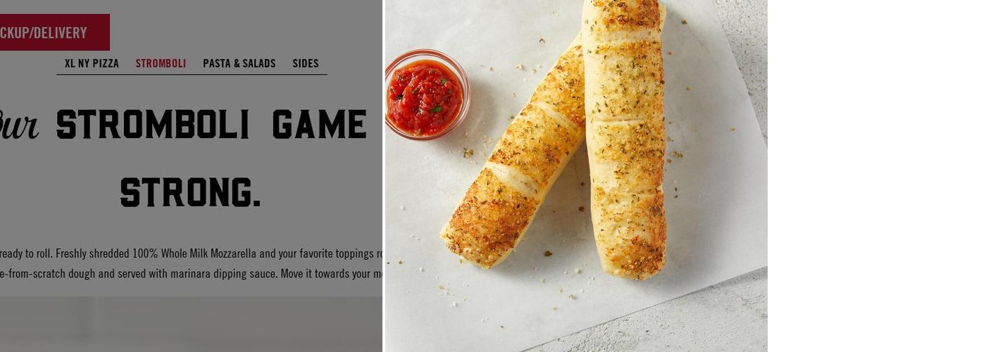 Sbarro Menu