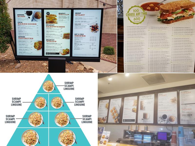 Corner Bakery Cafe Menu