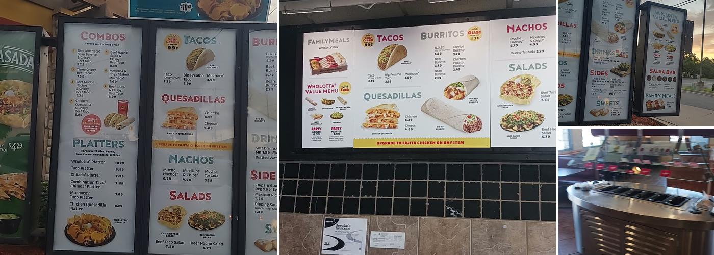 Taco Bueno Menu