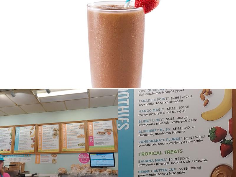 Tropical Smoothie Cafe Menu