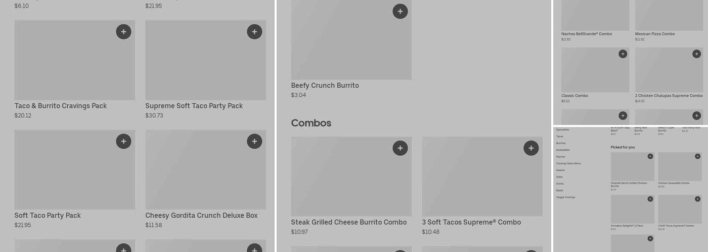 Taco Bell Menu