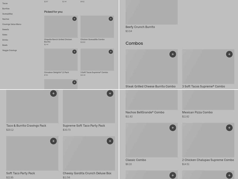 Taco Bell Menu