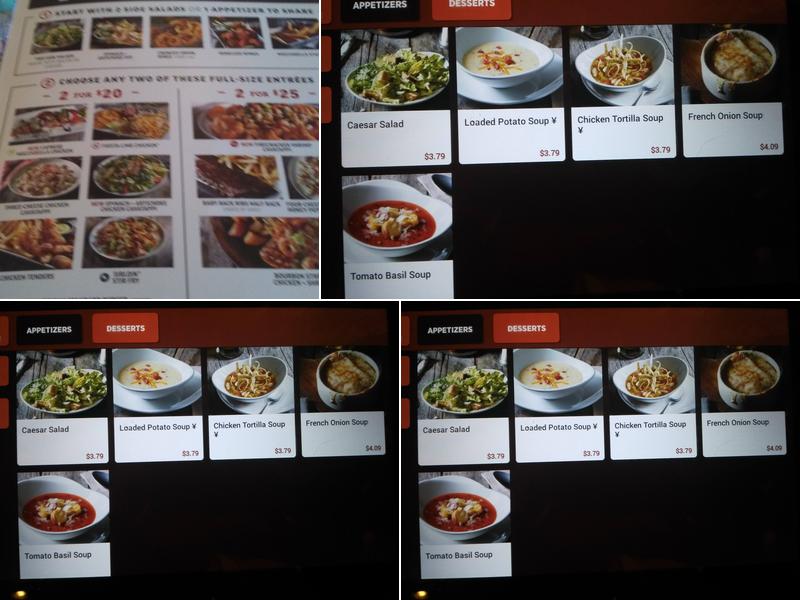Applebee's Grill + Bar Menu