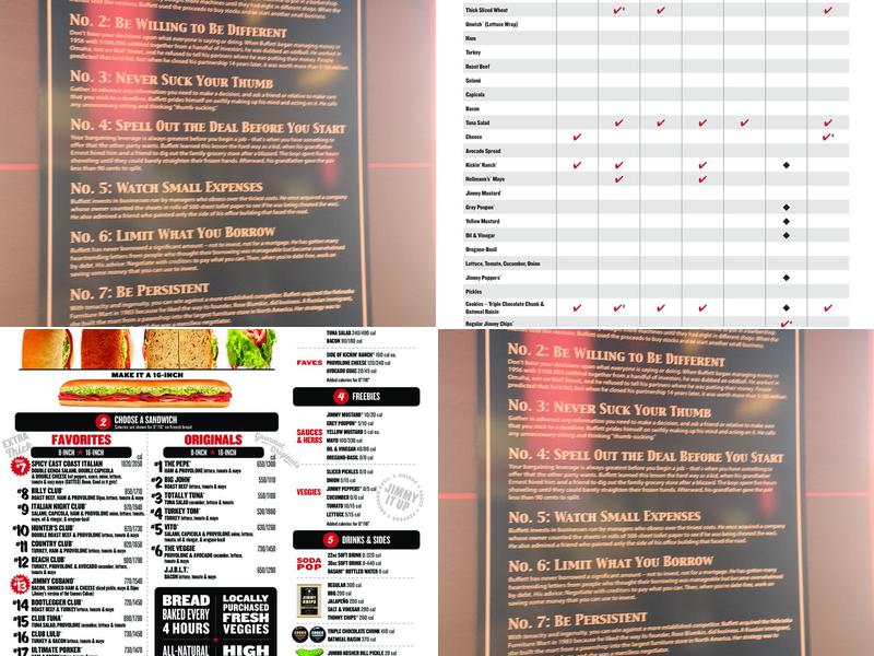 Jimmy John's Menu