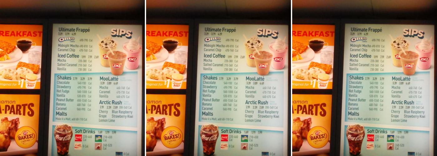 Dairy Queen Grill & Chill Menu