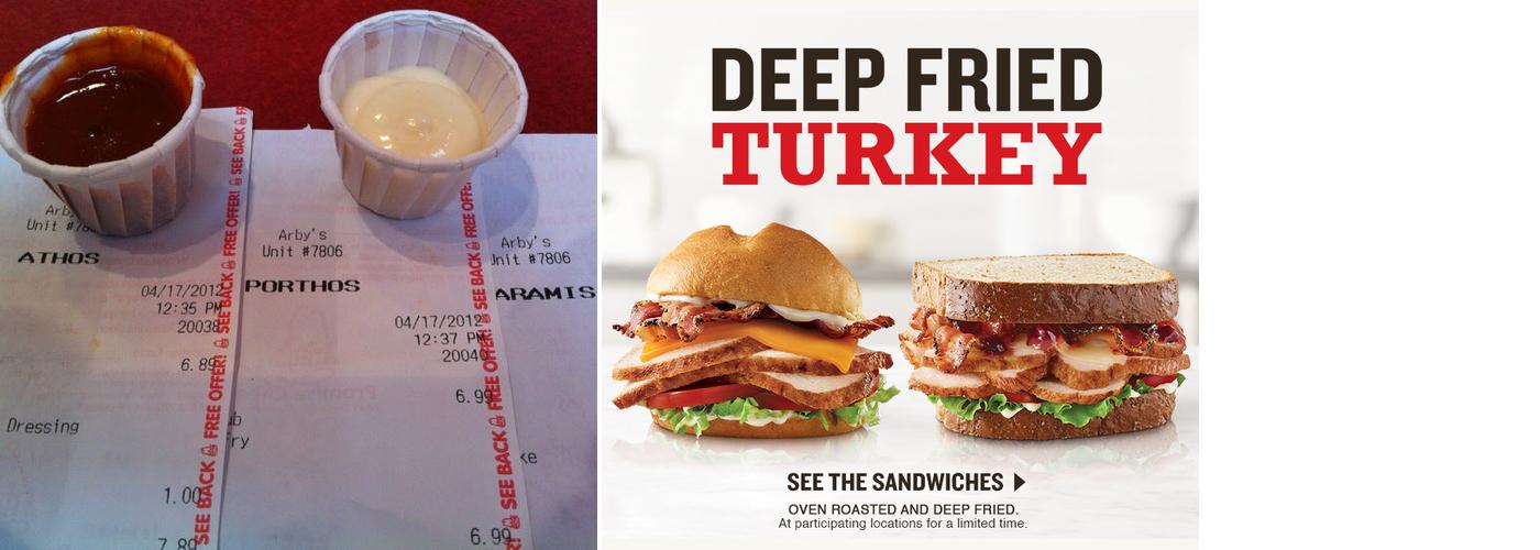 Arby's Menu
