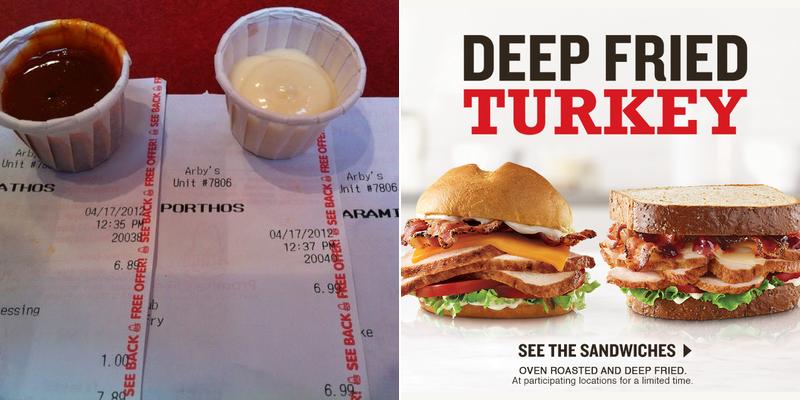 Arby's Menu