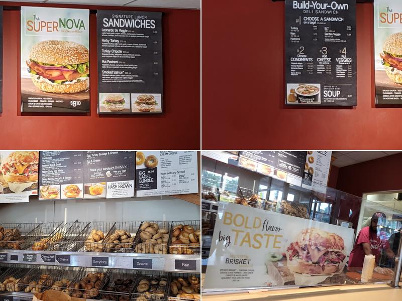 Bruegger's Bagels Menu