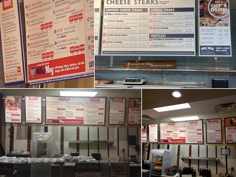 Jersey Mike's Subs Menu