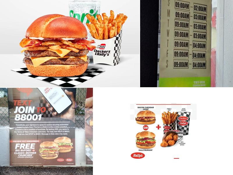 Rally's Menu