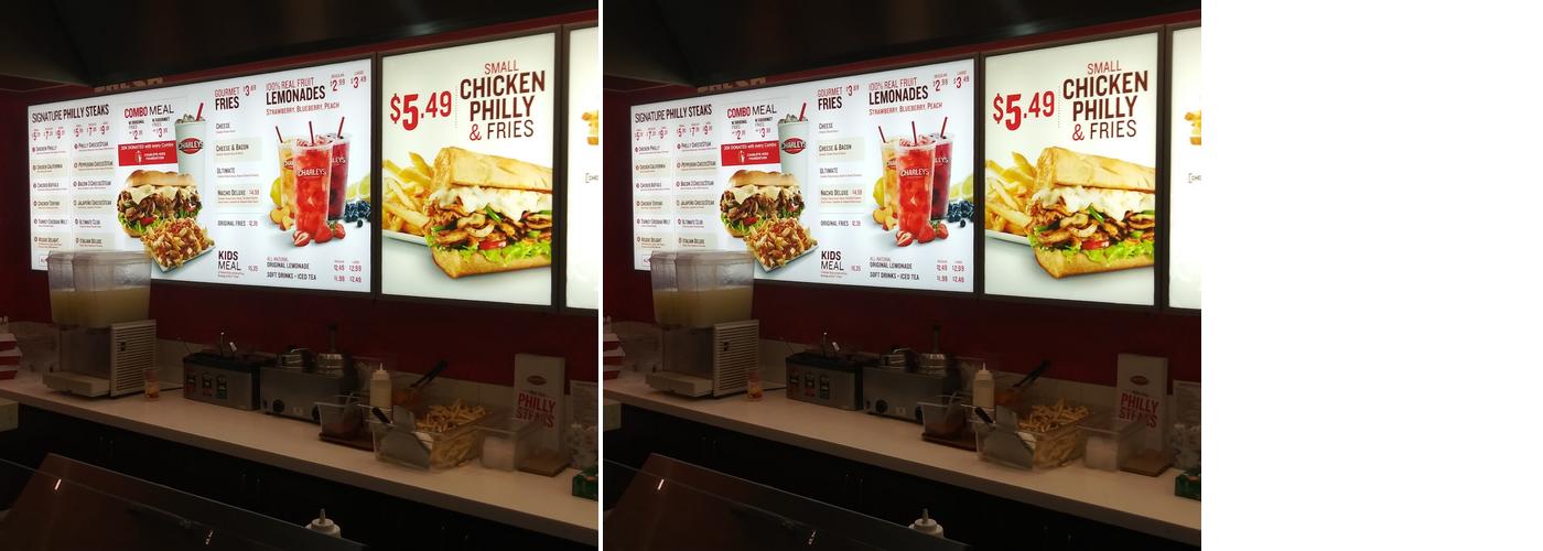 Charleys Cheesesteaks Menu