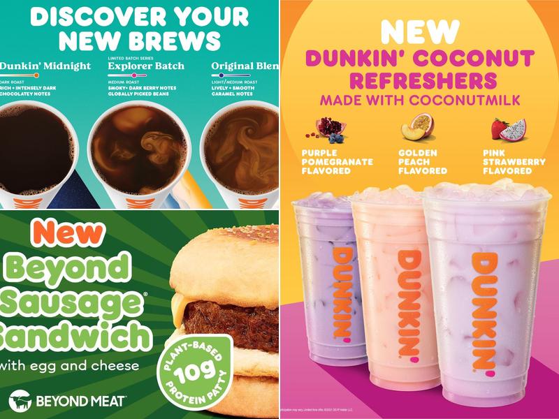 Dunkin' Menu