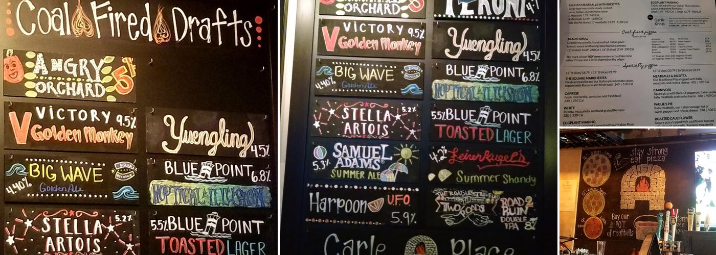 Anthony's Coal Fired Pizza & Wings Menu