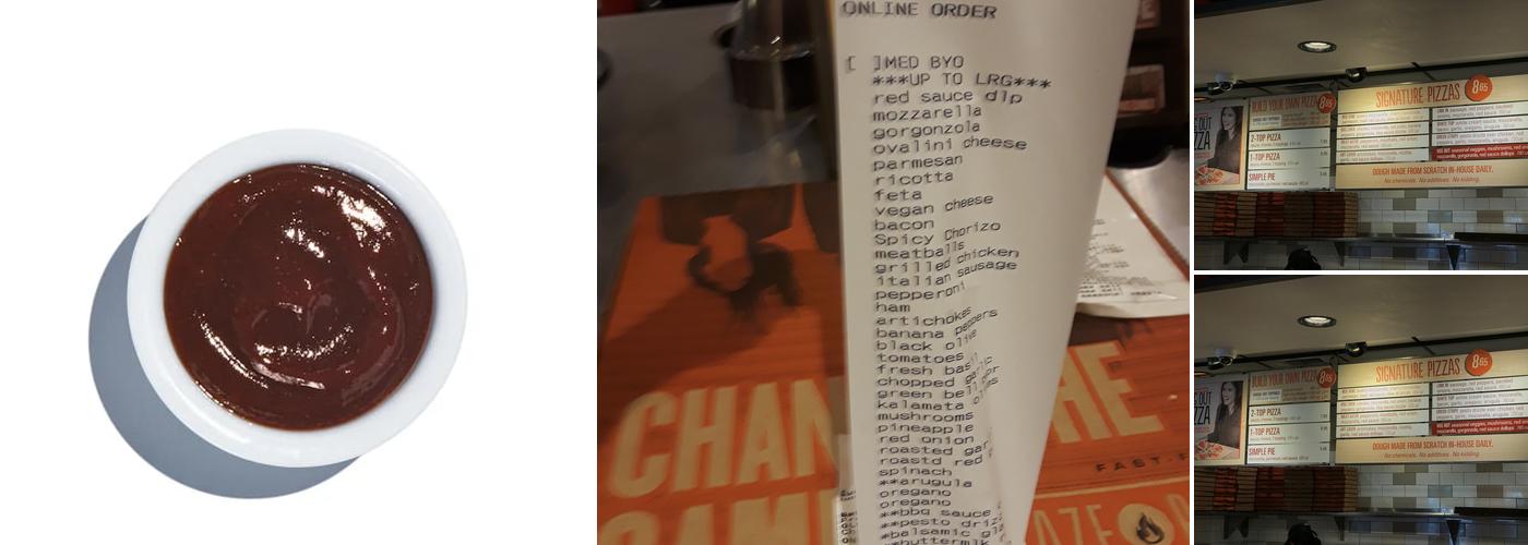 Blaze Pizza Menu