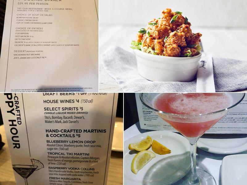 Bonefish Grill Menu