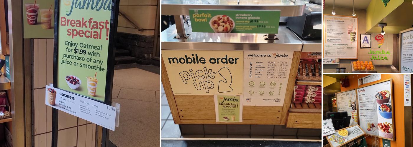 Jamba Menu