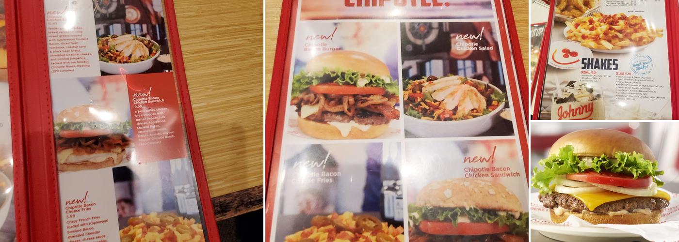Johnny Rockets Menu