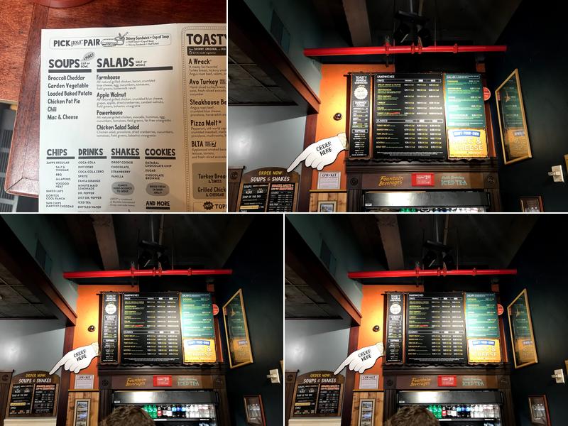 Potbelly Menu
