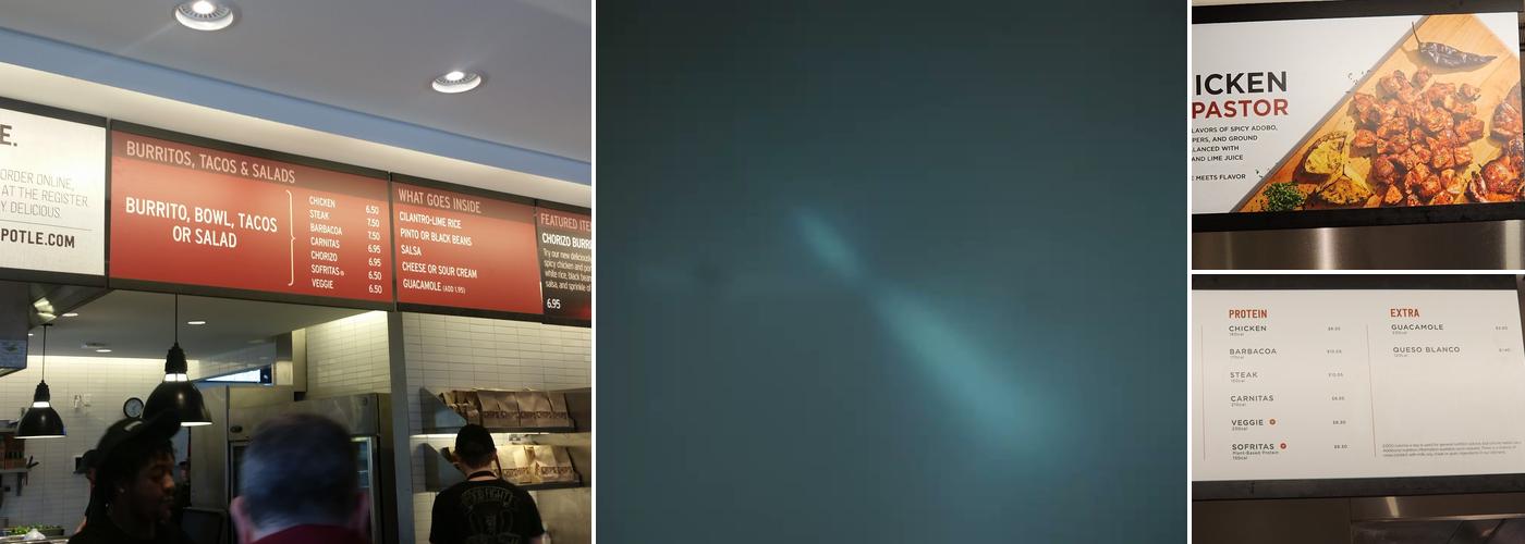 Chipotle Mexican Grill Menu