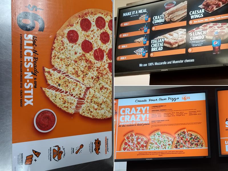 Little Caesars Pizza Menu