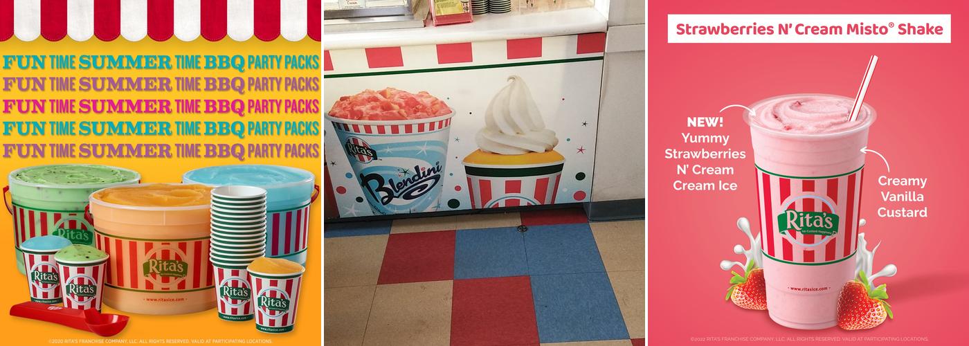 Rita's Italian Ice & Frozen Custard Menu