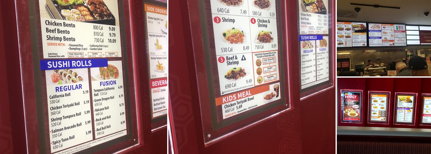 Sarku Japan Menu