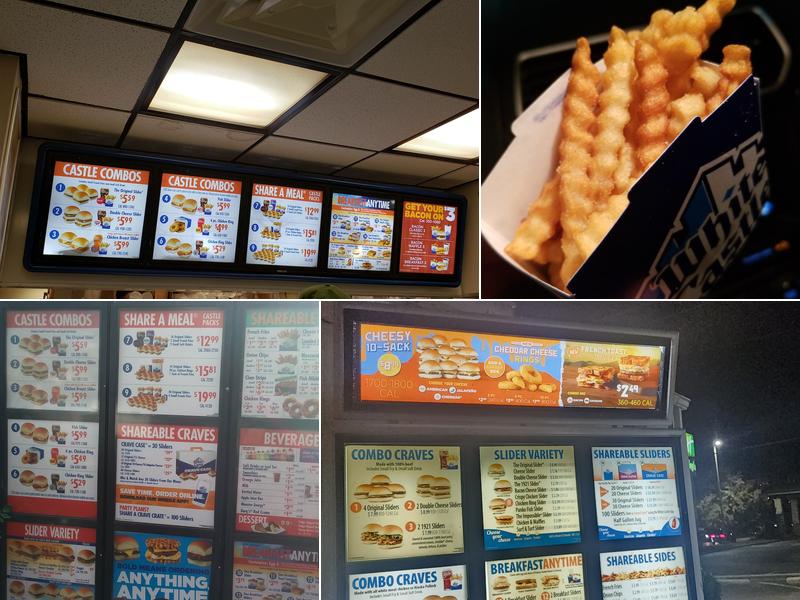 White Castle Menu