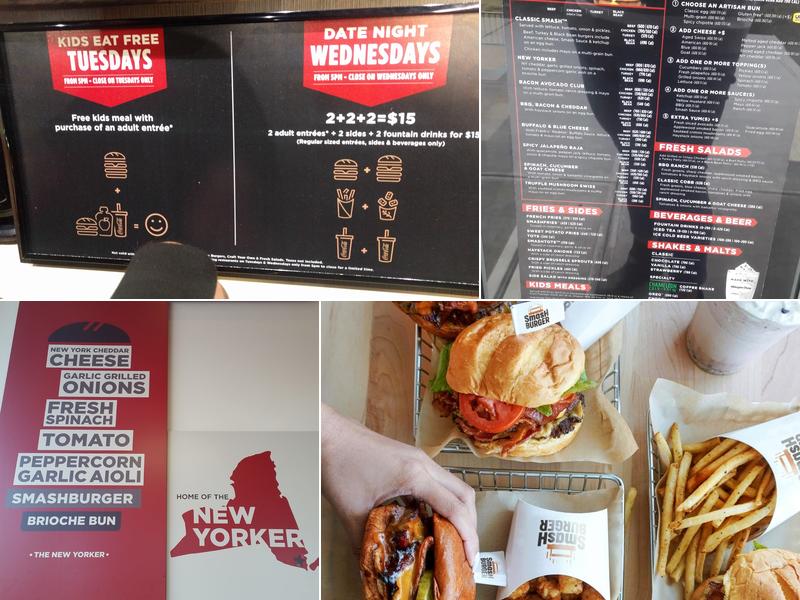 Smashburger Menu