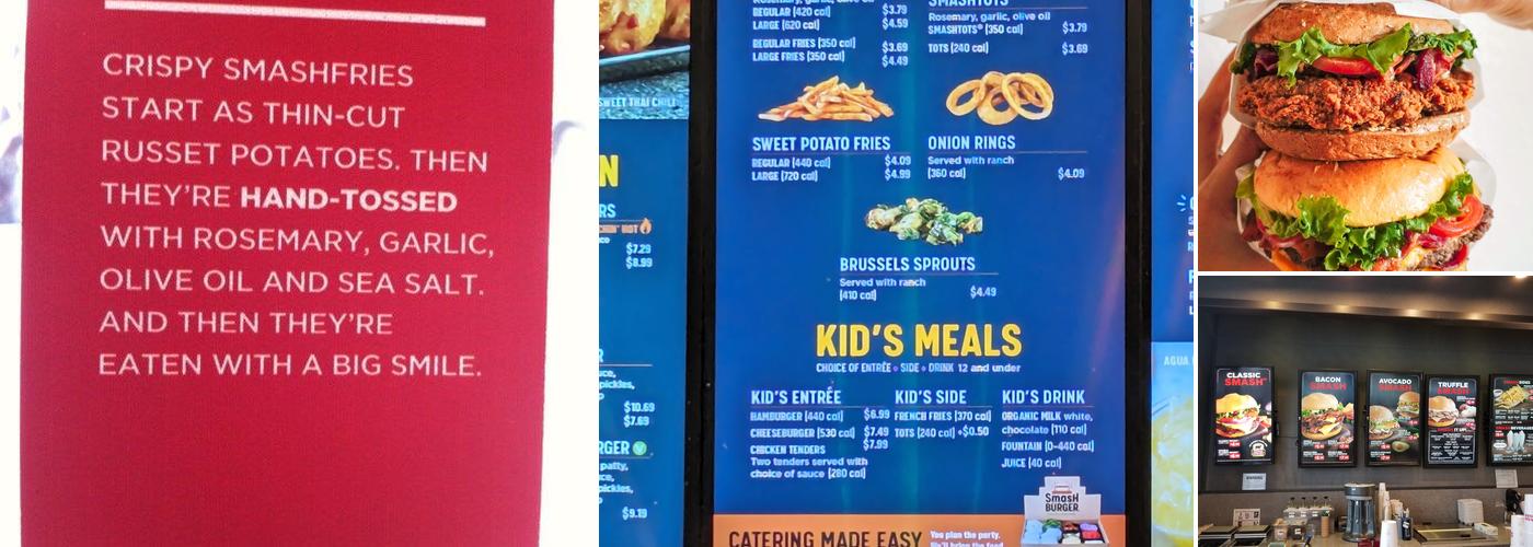 Smashburger Menu