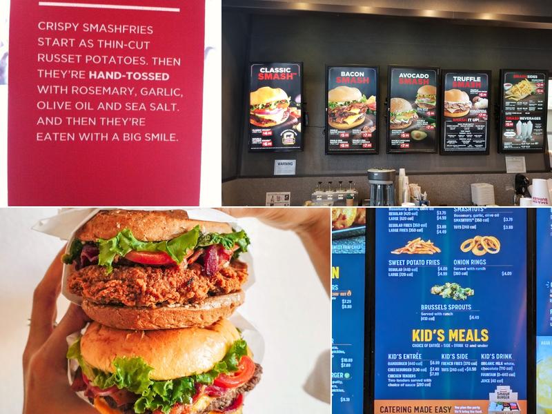 Smashburger Menu