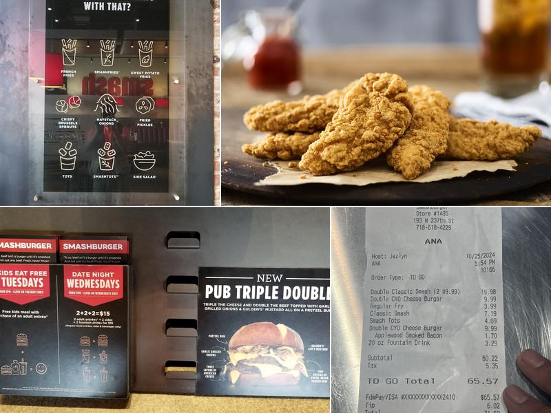 Smashburger Menu