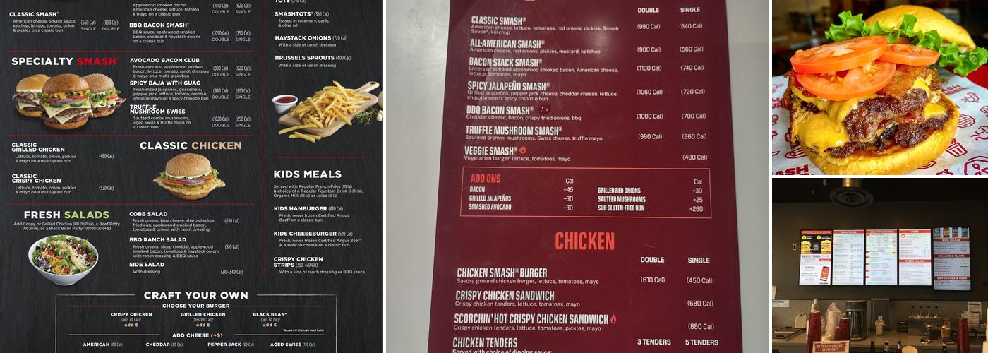 Smashburger Menu