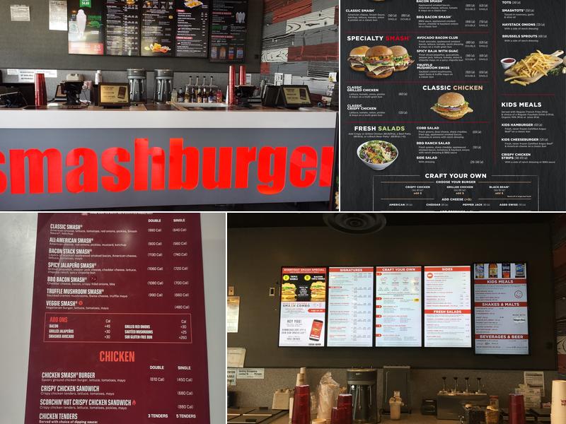 Smashburger Menu