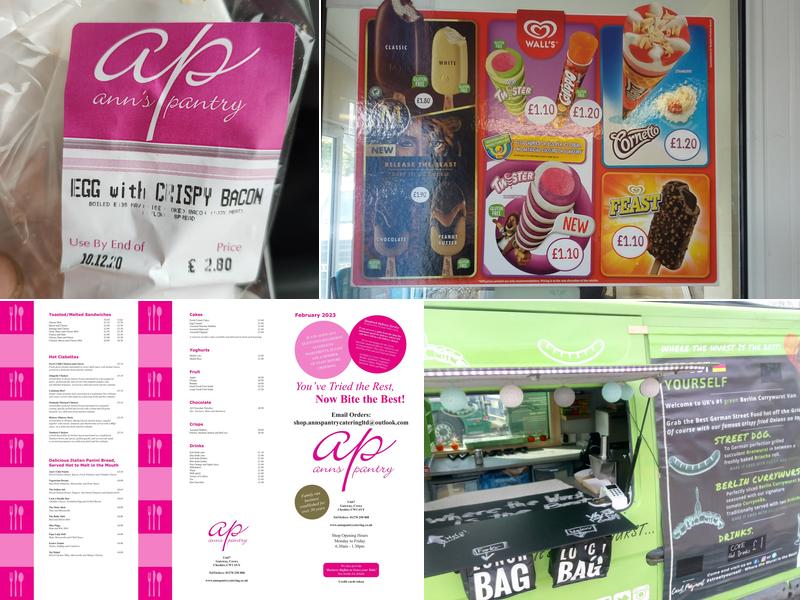 Ann's Pantry Catering Ltd Menu