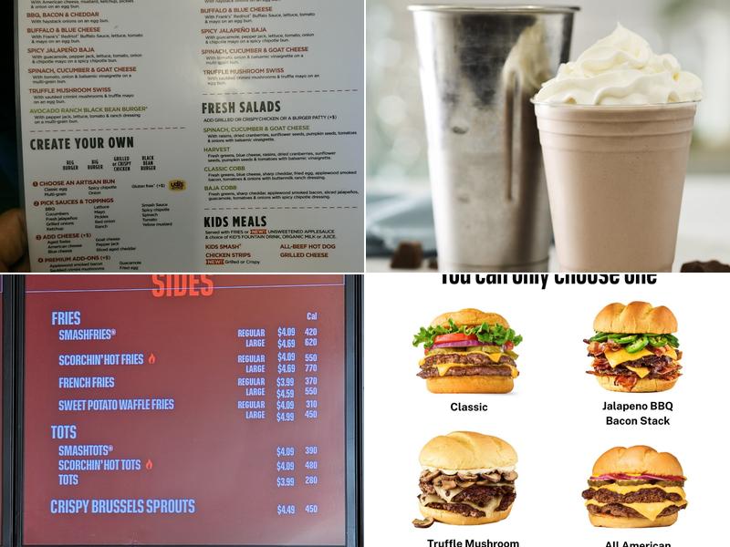 Smashburger Menu
