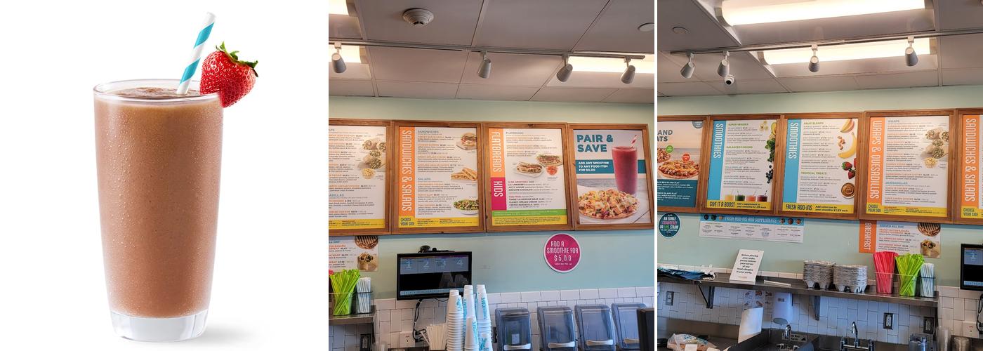 Tropical Smoothie Cafe Menu