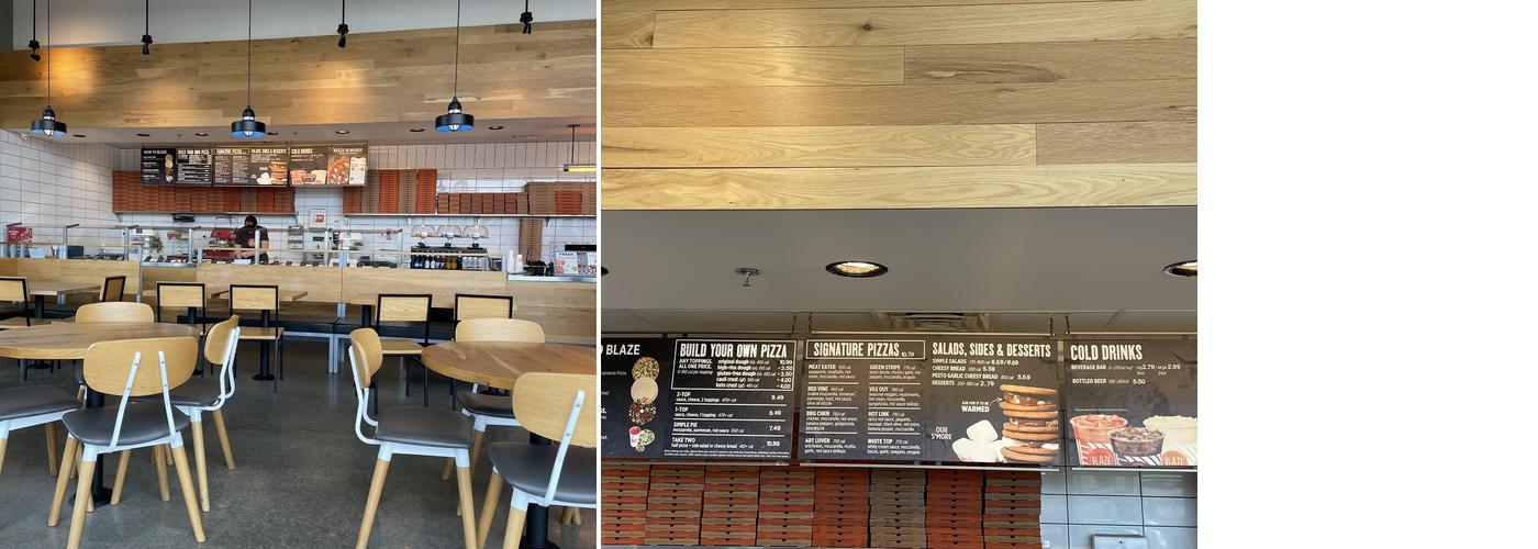 Blaze Pizza Menu