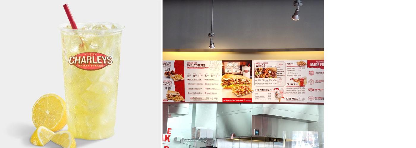 Charleys Cheesesteaks Menu