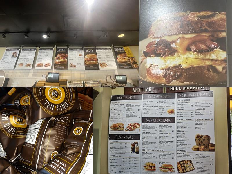 Einstein Bros. Bagels Menu