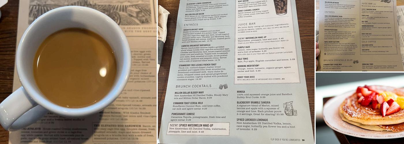 First Watch Menu