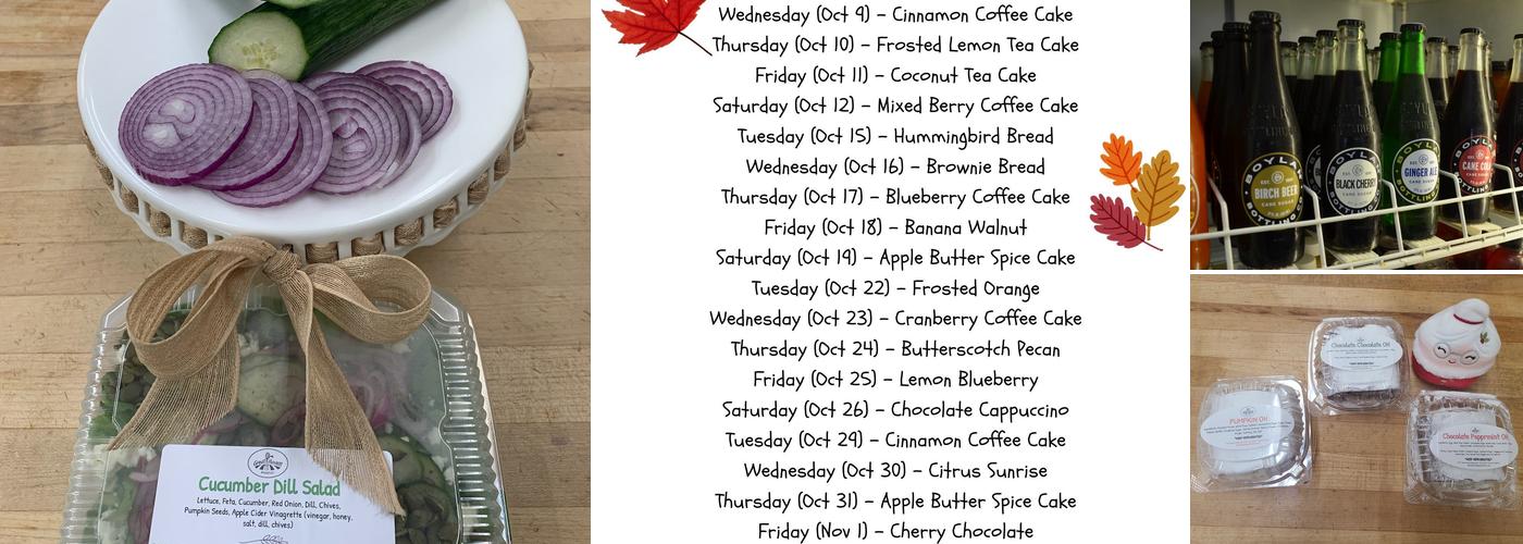 Great Harvest Bread Co. Menu