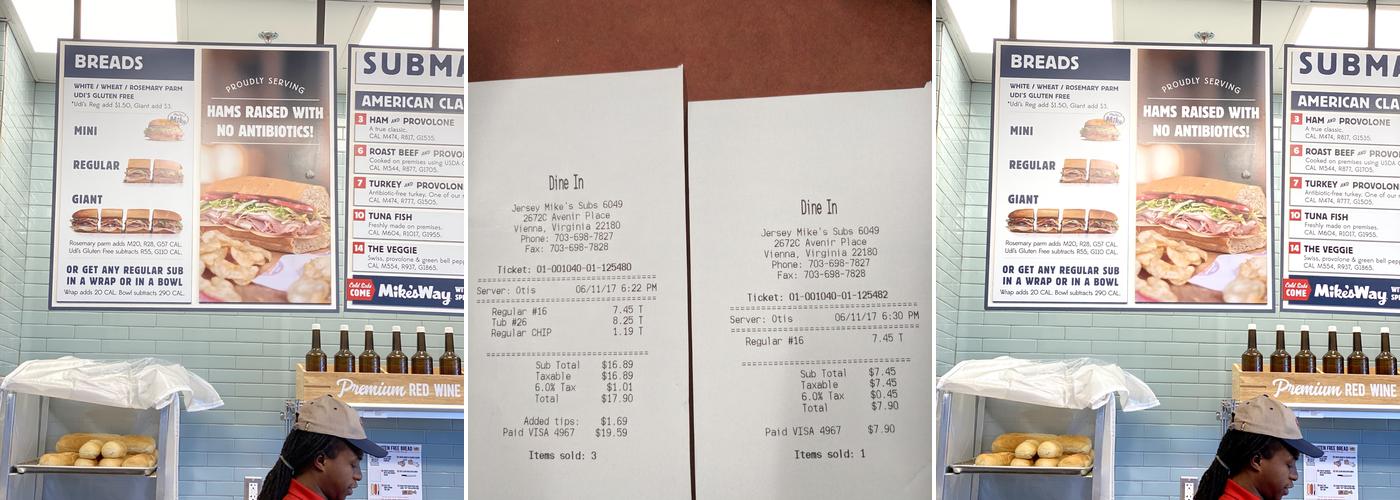 Jersey Mike's Subs Menu