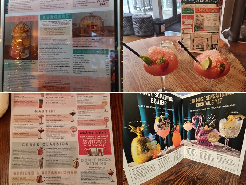 Slug & Lettuce - Chester Menu