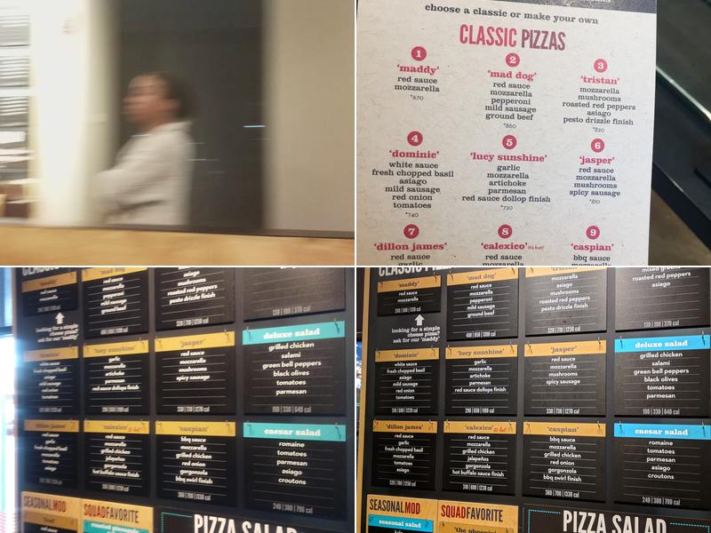 MOD Pizza Menu