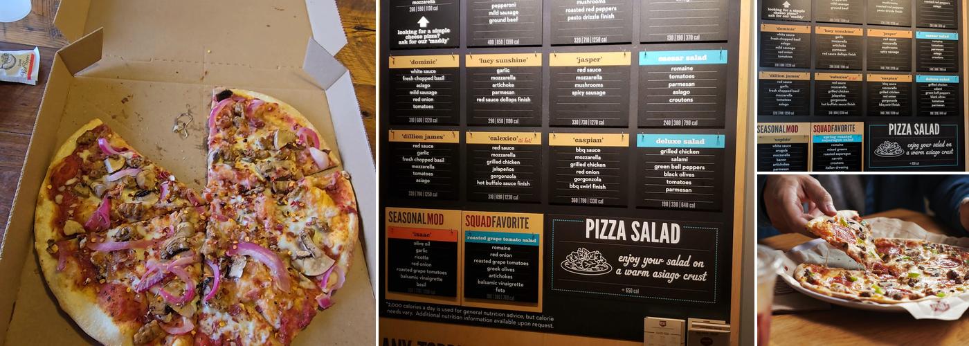 MOD Pizza Menu