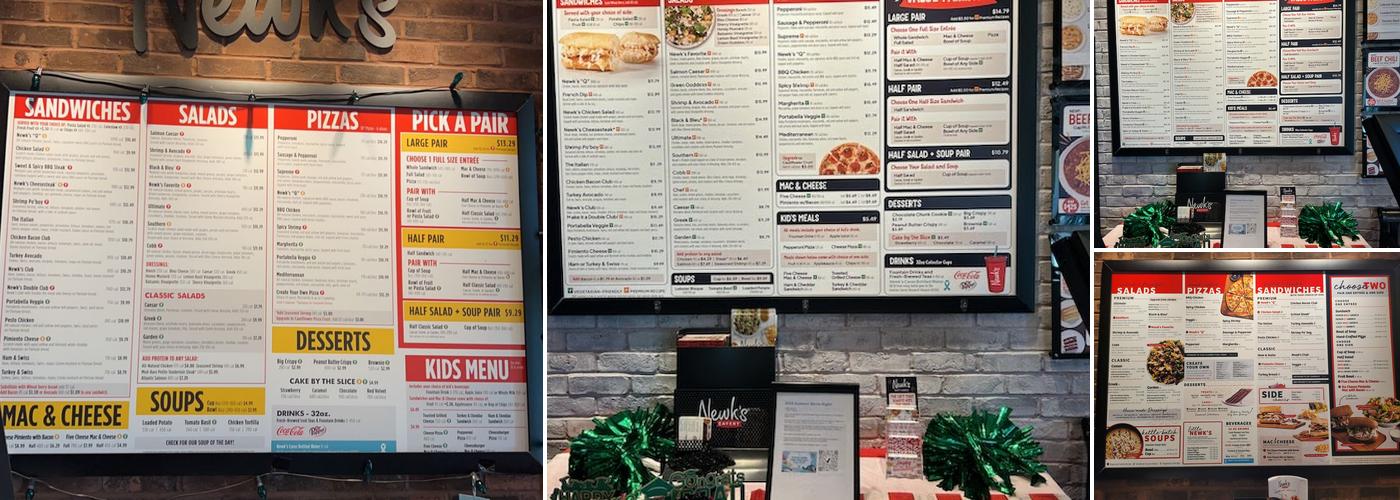 Newk's Eatery Menu