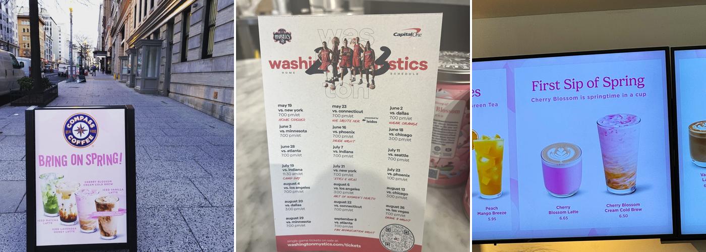 Compass Coffee Menu