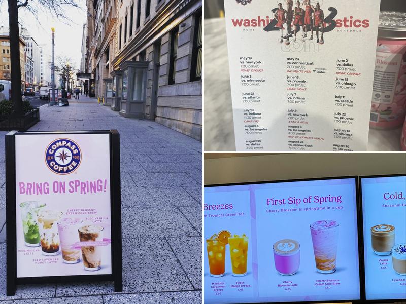 Compass Coffee Menu