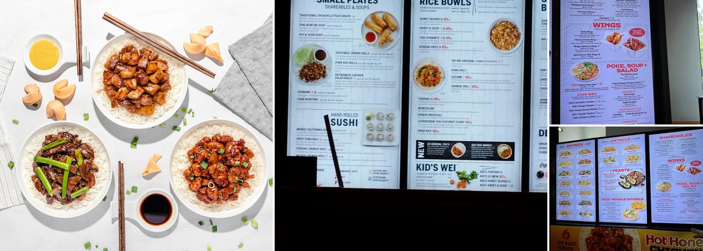 Pei Wei Asian Kitchen Menu
