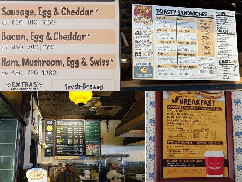 Potbelly Menu